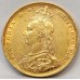 AUSTRALIA 1887 . ONE 1 SOVEREIGN . MELBOURNE . GOLD